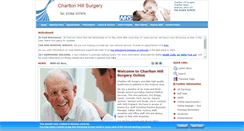 Desktop Screenshot of charltonhillsurgery.co.uk